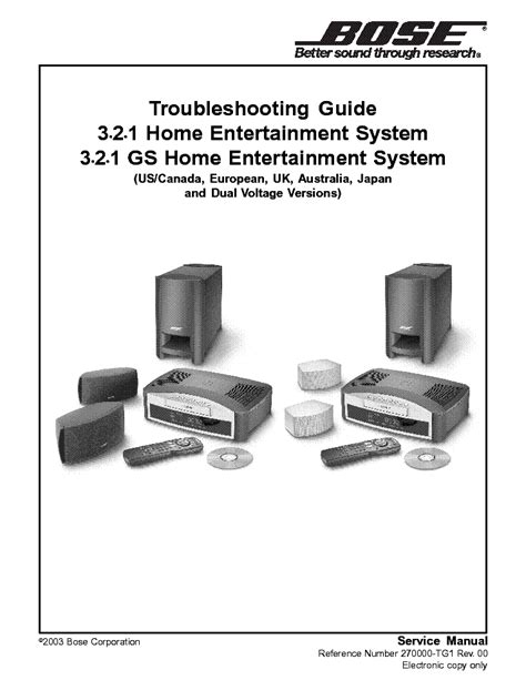 bose av321 user guide Kindle Editon