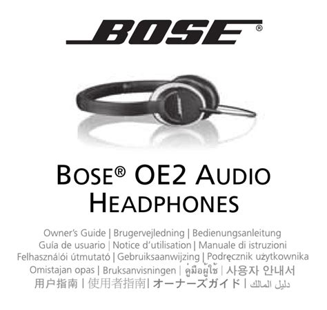 bose headphones repair manual Reader