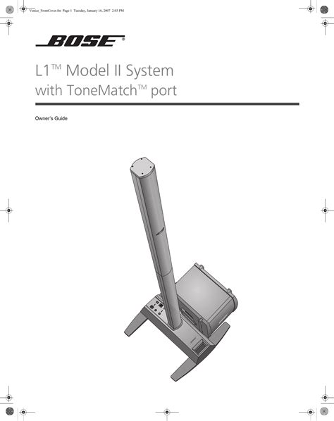 bose l1 user manual Doc