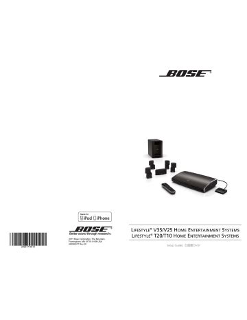 bose lifestyle v25 user manual Doc