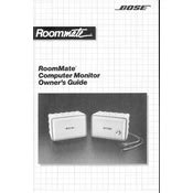 bose roommate computer monitor speakers owners manual Epub