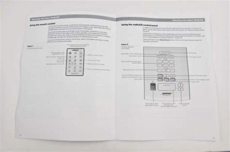 bose wave radio cd operating instructions Doc