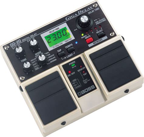 boss dd-20 frequency response