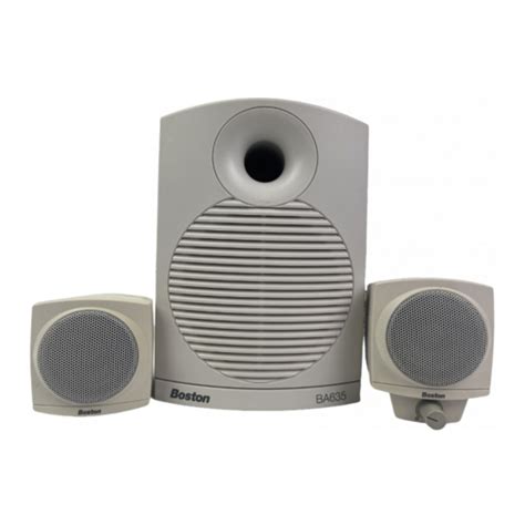 boston acoustics ba635 speaker manual Epub