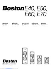 boston acoustics e70 speakers owners manual Reader