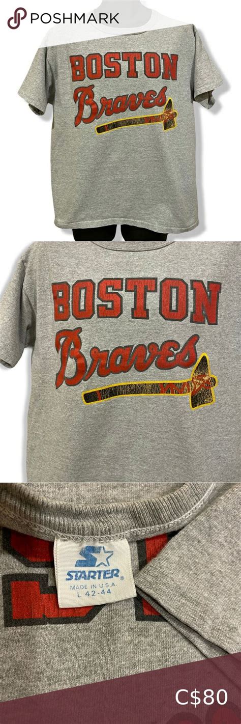 boston braves t shirt