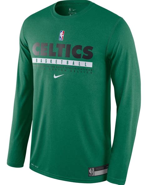 boston celtics long sleeve shirt