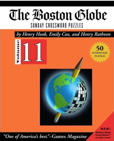 boston globe sunday crossword puzzles volume 11 the boston globe Reader
