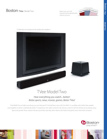 boston tvee model two manual PDF