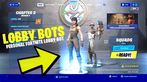 bot lobbies fortnite