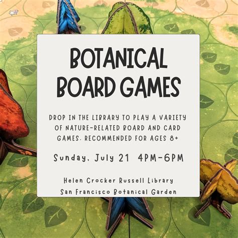 botanical board game