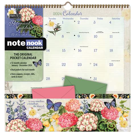 botanical gardens note nook 2015 calendar Doc