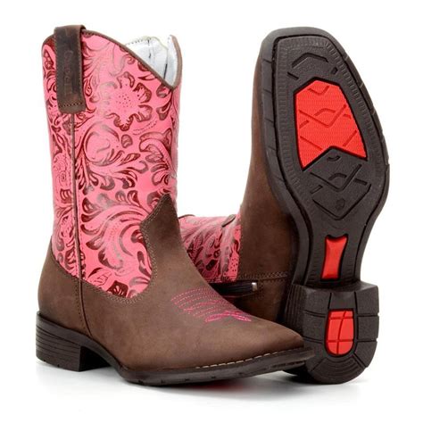 botas country infantil feminina