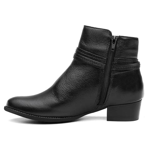 botas salto baixo femininas