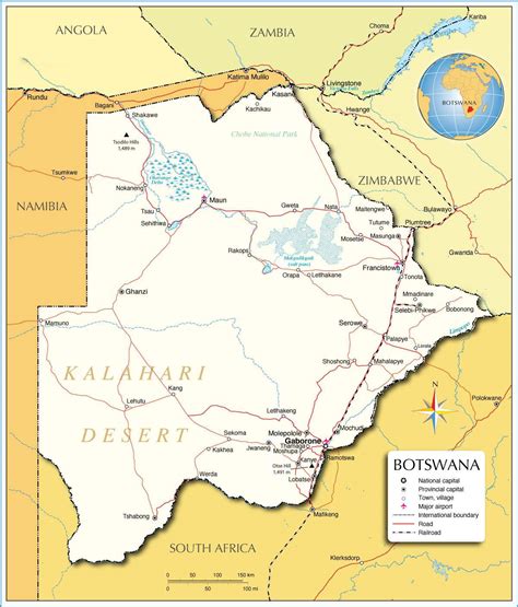 botswana documentatie map landen Epub