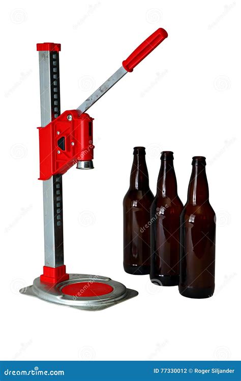 bottle cap press