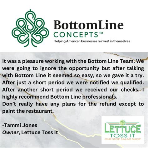 bottom line concepts llc