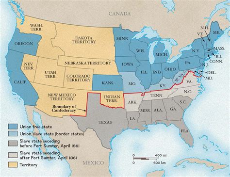 boundaries united states several territories Doc