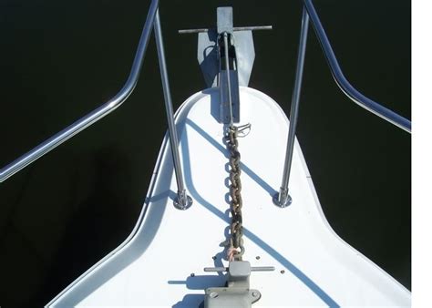 bow pulpit with a platform