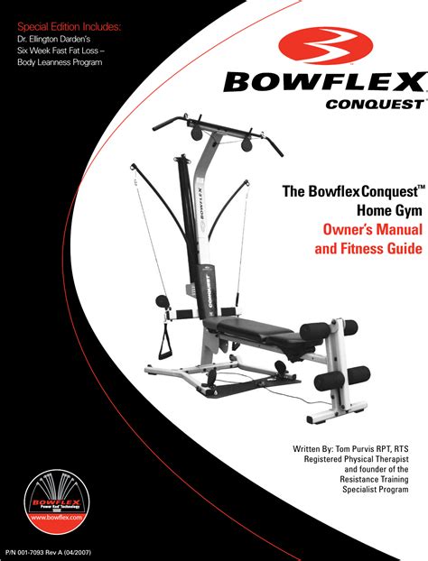 bowflex conquest owners manual Epub