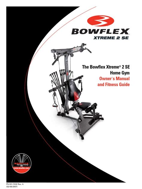 bowflex extreme instruction manual PDF