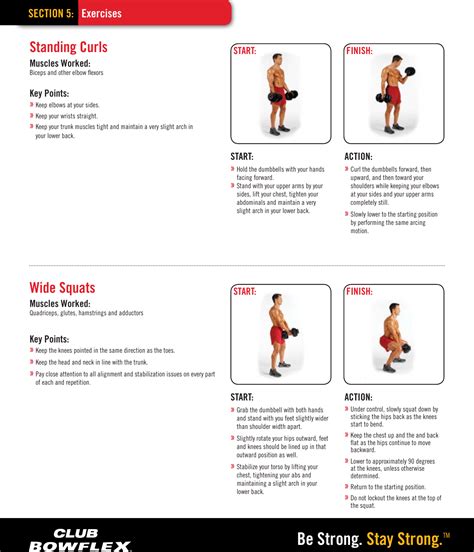 bowflex selecttechs user guide Reader
