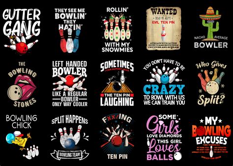 bowling t shirt ideas