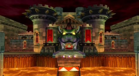 bowser's castle mario kart