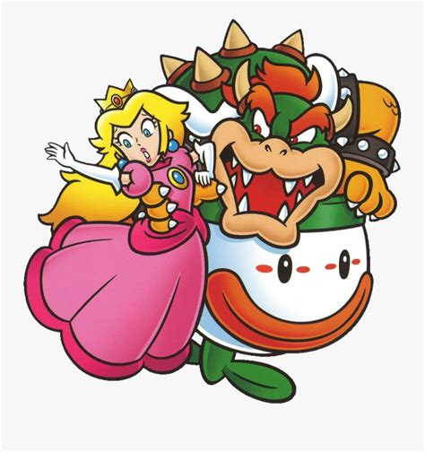 bowser and princess peach