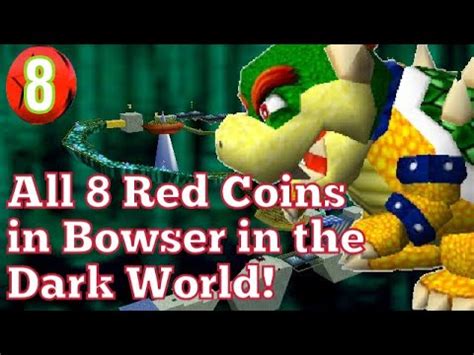 bowser in the dark world red coins