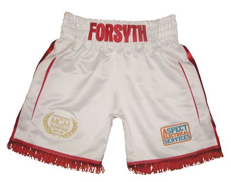 boxing shorts personalised