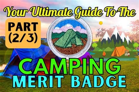 boy scout camping merit badge answers Doc