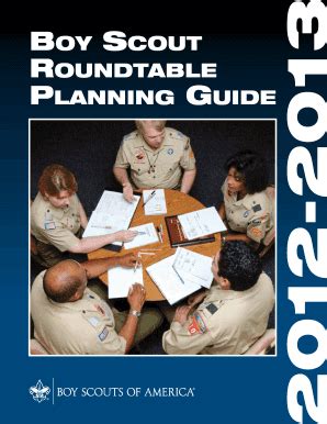 boy scout roundtable planning guide 2012 2013 Kindle Editon