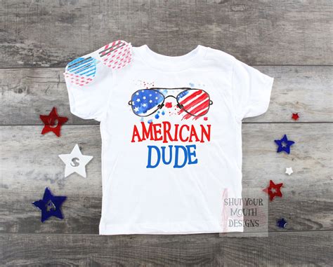 boys 4th of july shirt