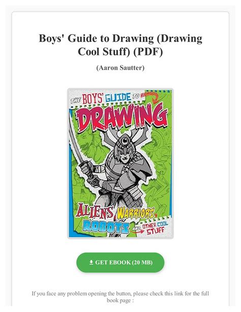 boys guide to drawing drawing cool stuff Reader