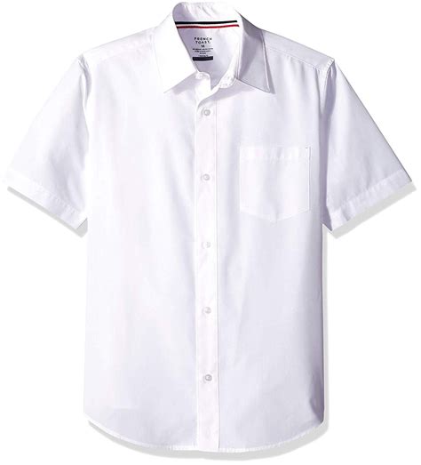 boys white button down shirt