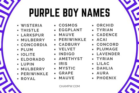 boys who like purple