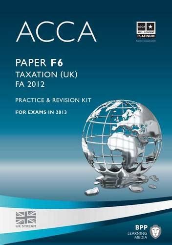 bpp-acca-f6-revision-kit-2013 Ebook Kindle Editon