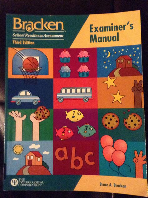 bracken school readiness assessment manual PDF