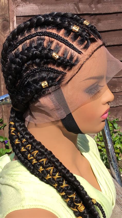 braided wig lace front