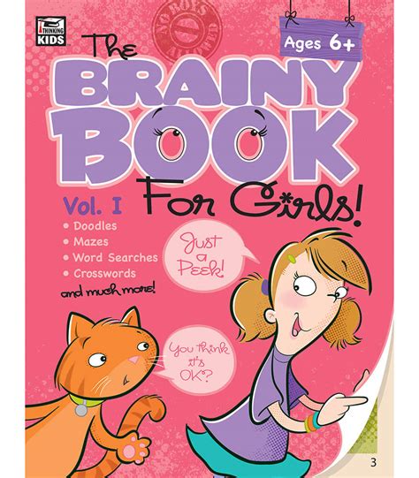 brainy book for girls volume 1 activity book grades 1 4 brainy books Reader