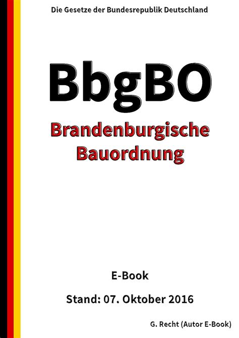 brandenburgische bauordnung bbgbo auflage 2015 Doc