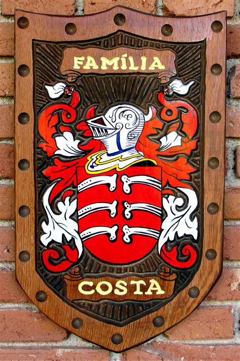 brasão familia costa