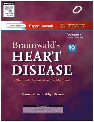 braunwalds heart disease a textbook of cardiovascular medicine 2 volume set 10e Epub