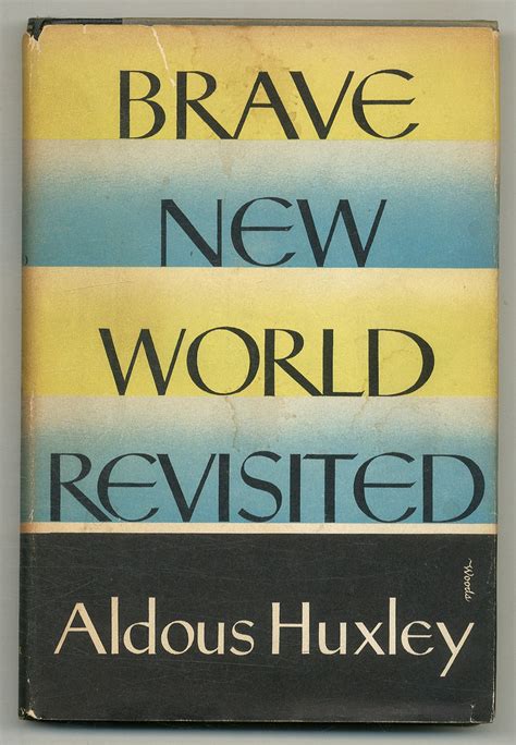 brave new world and brave new world revisited hardback common Reader