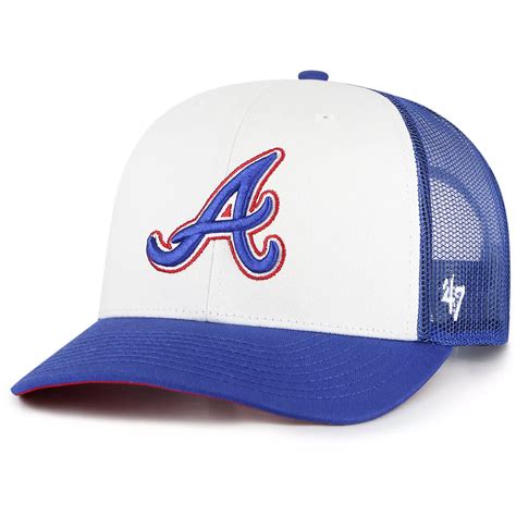 braves trucker hat