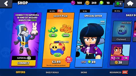 brawl star shop