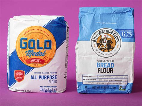 bread flour vs all purpose flour