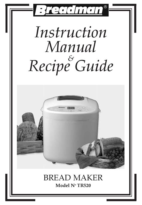 breadman pro instruction manual Doc