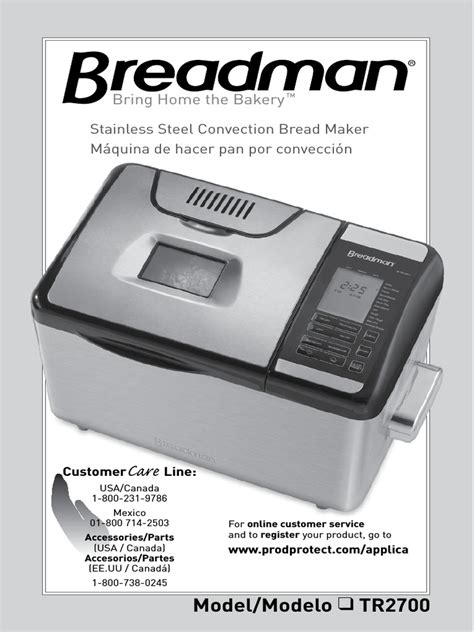 breadman tr2700 manual pdf Reader